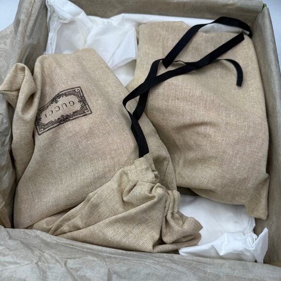 Gucci GG Stud Platform Malaga Kid Rhodamine Pink Size 39.5 US 9.5 - Picture 12 of 14